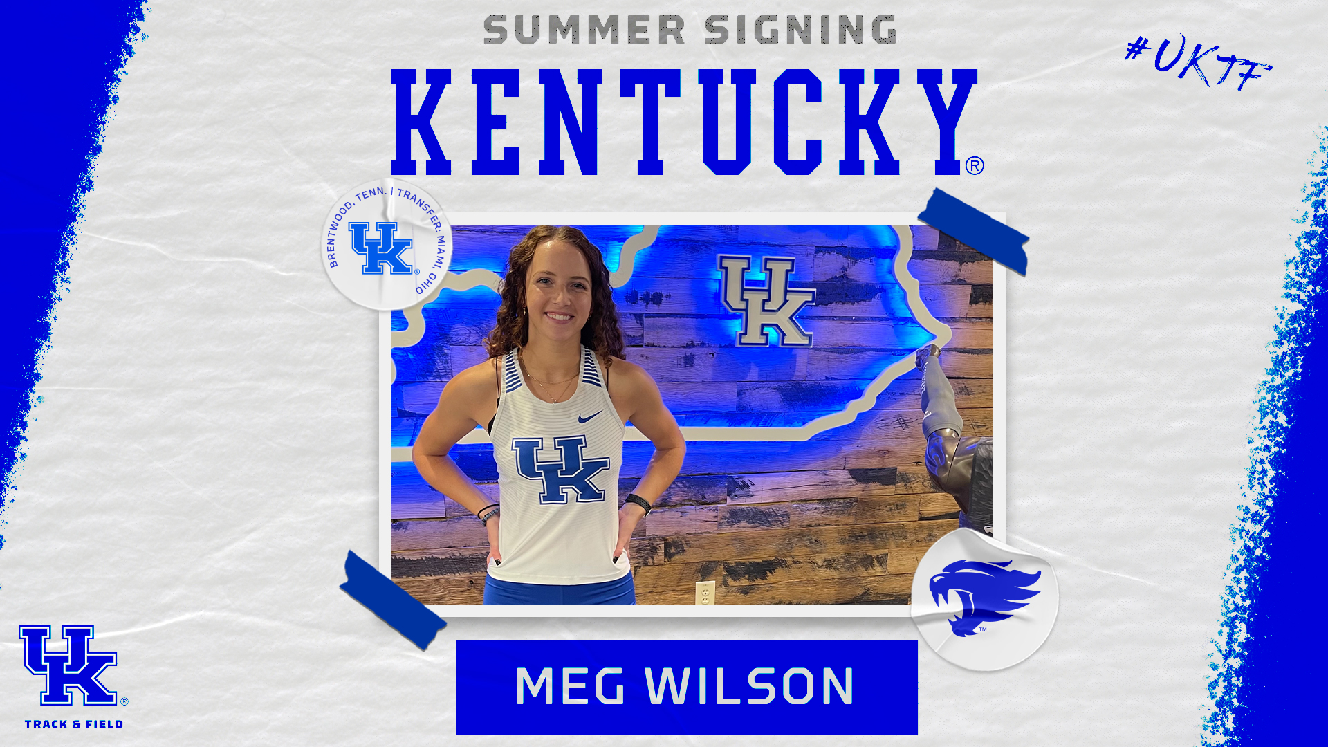 UKTF Signs Transfer Meg Wilson from Miami Ohio