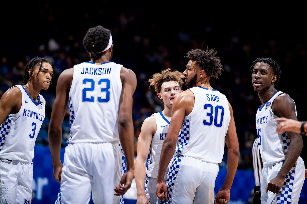 Team. Brandon Boston Jr. Isaiah Jackson. Devin Askew. Olivier Sarr. Terrence Clarke.

Kentucky falls to Richmond, 76-64.

Photo by Chet White | UK Athletics