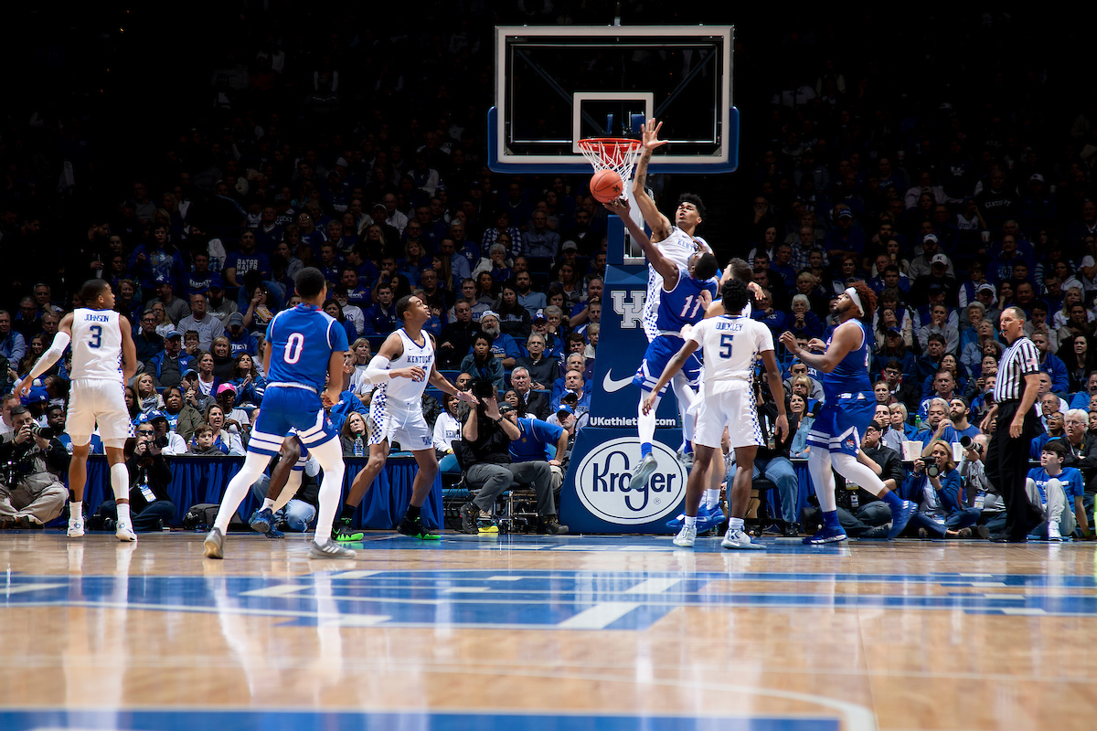 Nick Richards.

Kentucky beat Tennessee State 77-62.

Photo by Chet White | UK Athletics
