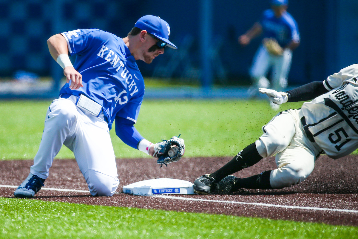 Chase Estep.

Kentucky beats Vanderbilt 3-2.

Photo by Sarah Caputi | UK Athletics