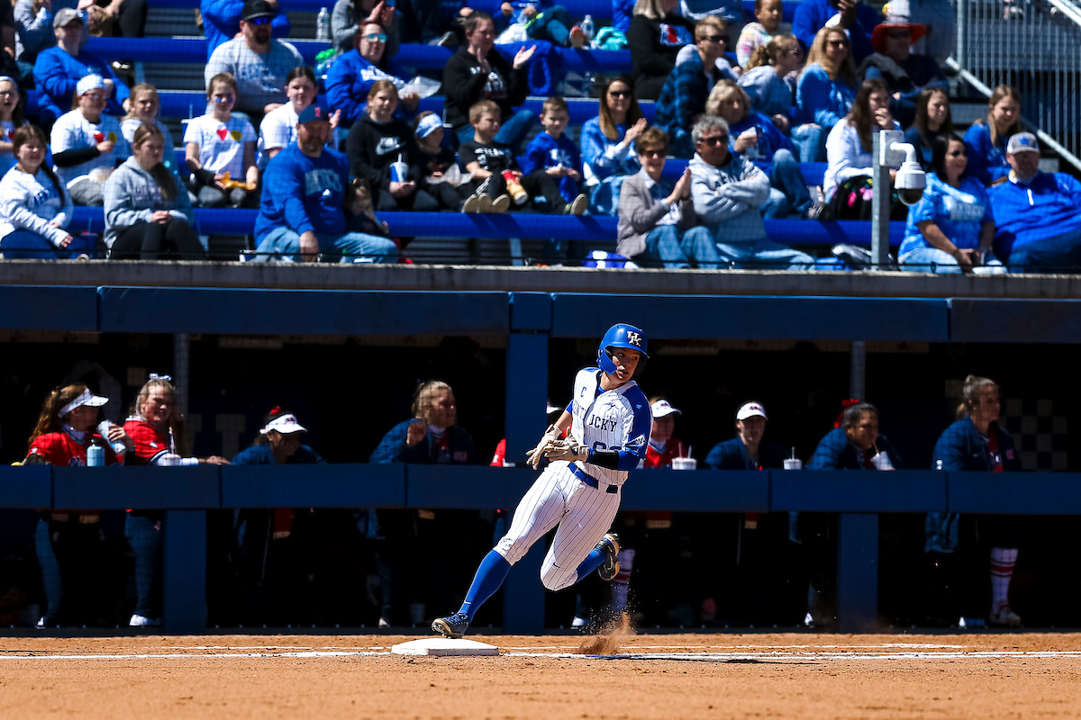 Kayla Kowalik.

Kentucky beats Ole Miss 8-2.

Photo by Eddie Justice | UK Athletics