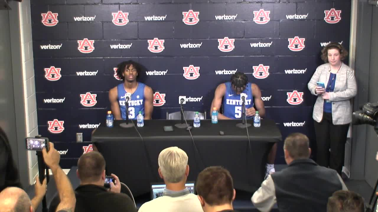 MBB: Quickley and Maxey - Auburn Postgame