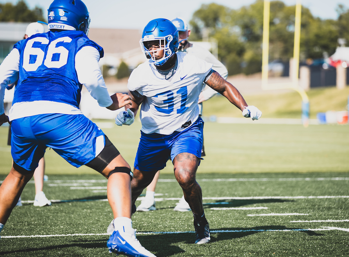 Boogie Watson

UK Football Preseason Practice 2020

Photo by Jacob Noger - UK Football