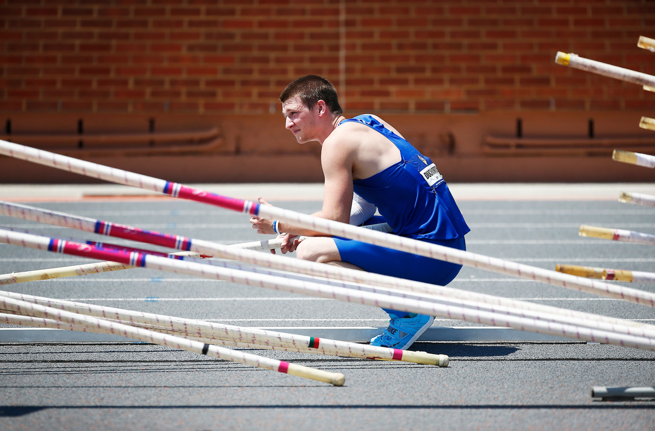 Tim Duckworth.

Day three of the 2018 SEC Outdoor Track and Field Championships on Sunday, May 13, 2018, at Tom Black Track in Knoxville, TN.

Photo by Chet White | UK Athletics