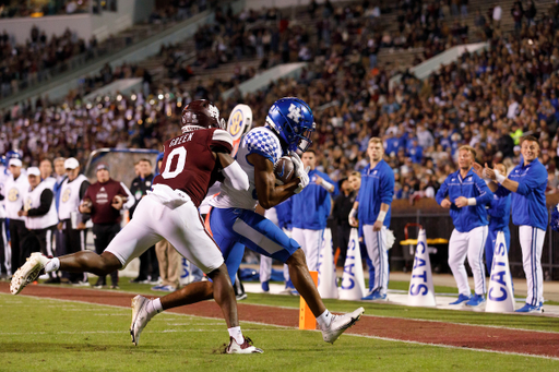 Demarcus Harris.

Kentucky falls to Mississippi State, 31-17.

Photo by Elliott Hess | UK Athletics