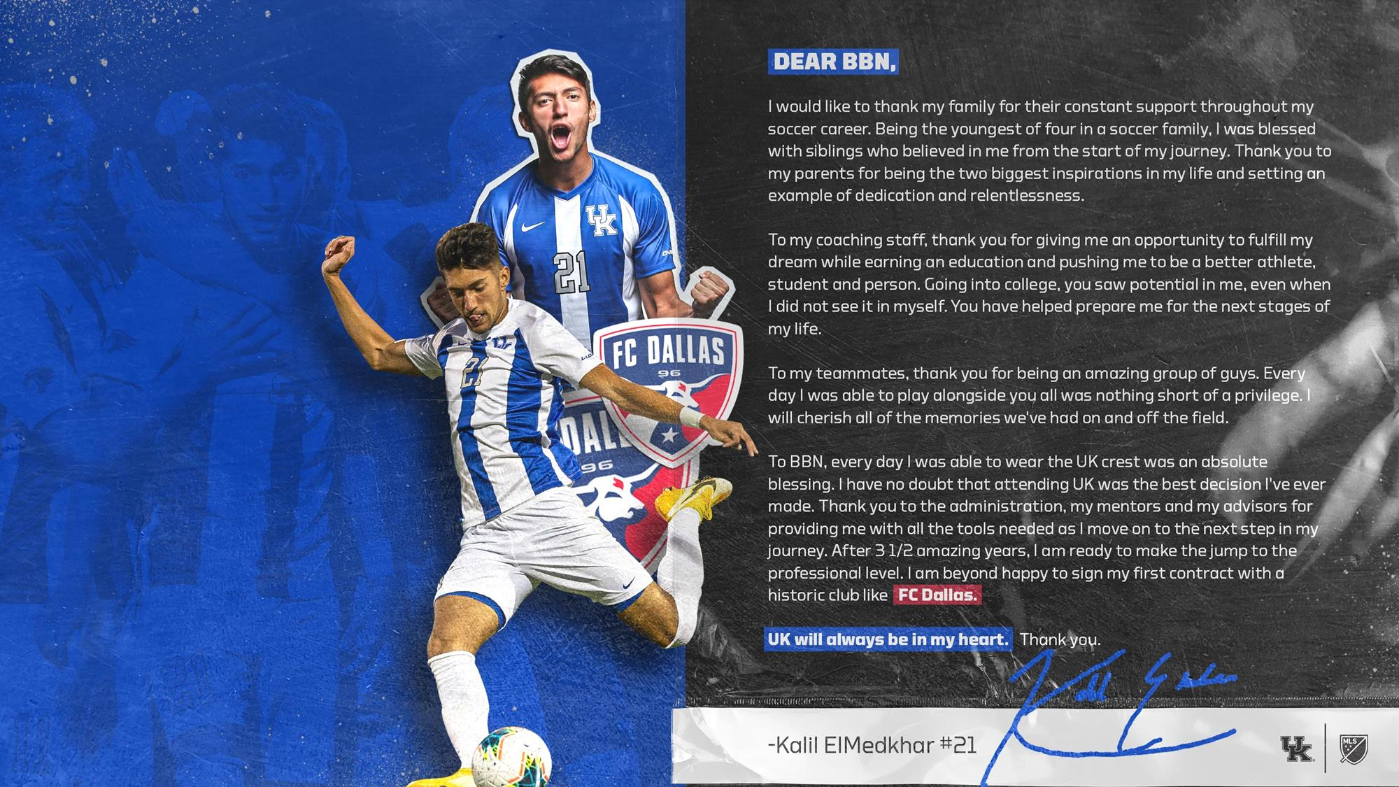 Kalil ElMedkhar Signs with FC Dallas