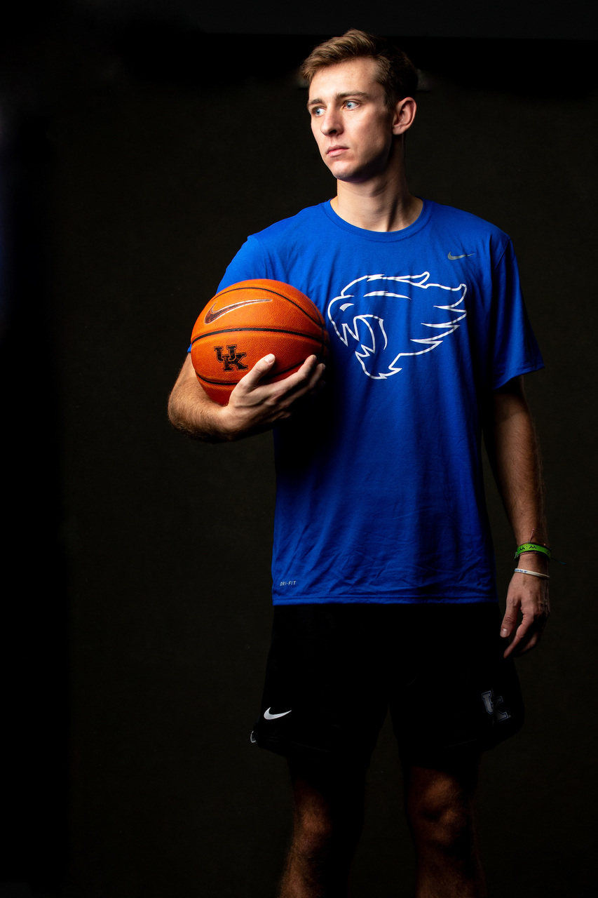 Brennan Canada.

2020 - 2021 Menâ??s Basketball Photoday.

Photo by Eddie Justice | UK Athletics