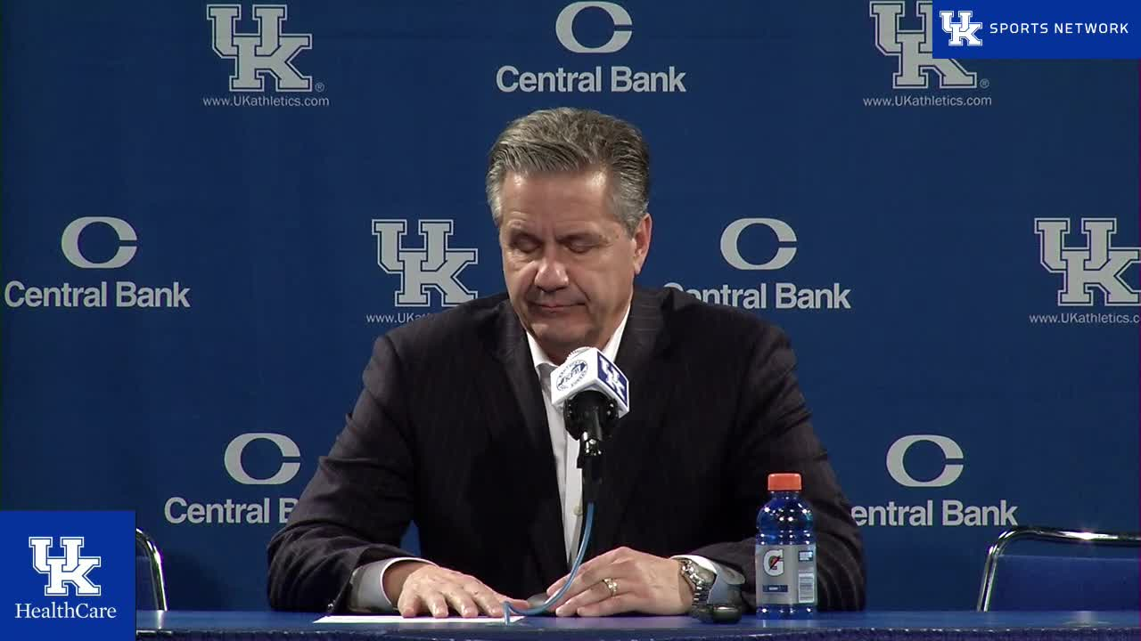 MBB: Coach Calipari - Lamar Postgame