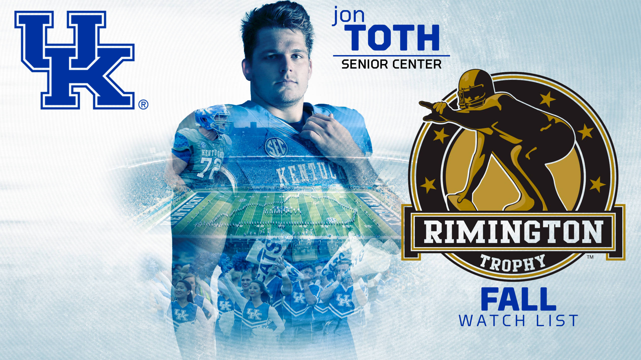 Toth Named to Rimington Trophy Fall Watch List