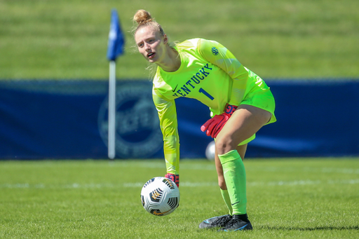 Laura Nielsen.

Kentucky falls to South Carolina 2 - 1.

Photo by Sarah Caputi | UK Athletics