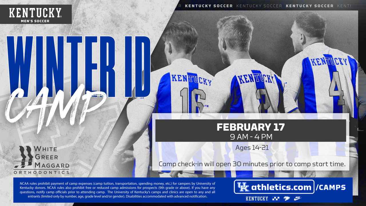 Men’s Soccer 2024 Winter ID Camp UK Athletics