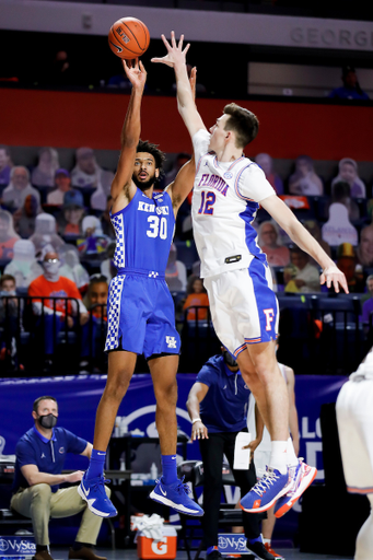 Olivier Sarr.

Kentucky beat Florida 76-58 at the O’Connell Center in Gainesville, Fla.

Photo by Chet White | UK Athletics