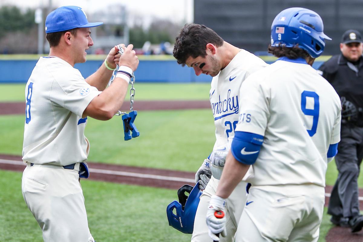 Kirk Liebert. Jacob Plastiak. 

Kentucky beats Ole Miss 9-2.

Photo by Sarah Caputi | UK Athletics