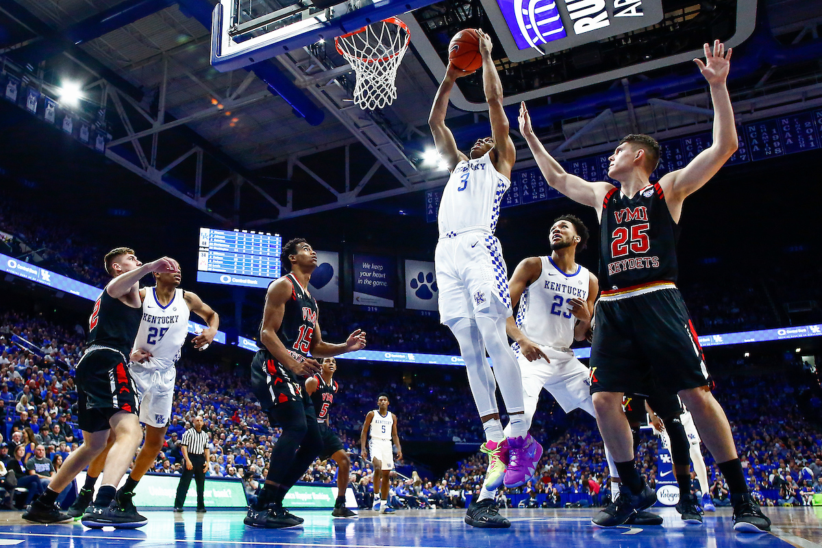 Keldon Johnson.

UK beats VMI 92-82 at Rupp Arena.

Photo by Chet White | UK Athletics