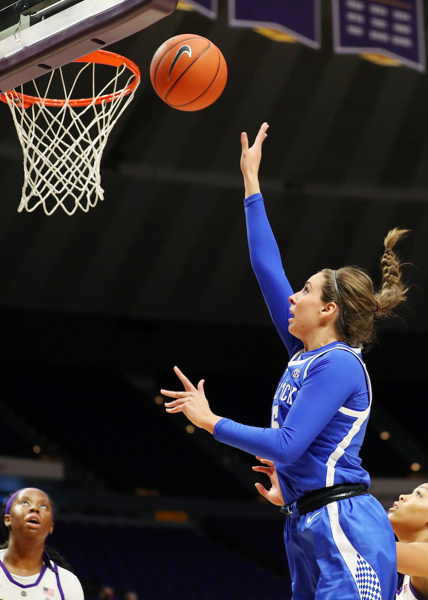 Blair Green

Kentucky Women's Basketball beat LSU 64-60. 

Photo by Britney Howard  | UK Athletics