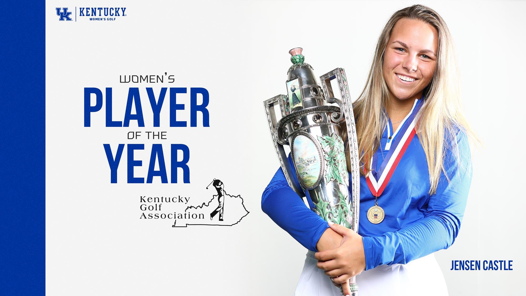 Jensen Castle Named KGA Women’s Player of the Year