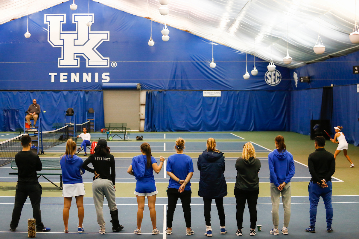 Team.

Kentucky beat Kennesaw State 7-0.

Photo by Hannah Phillips | UK Athletics
