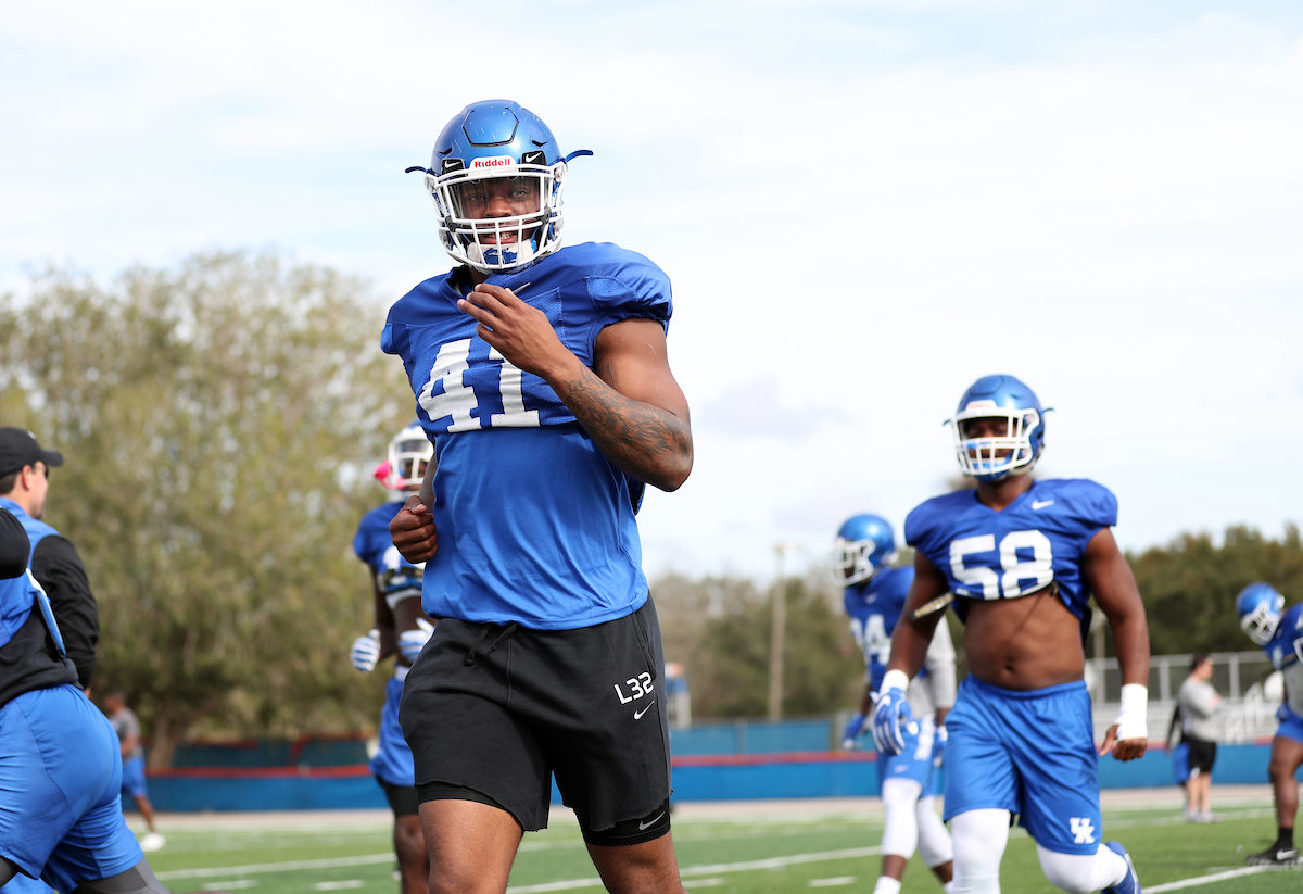 Bowl Practice Day 2.

Photo by Britney Howard  | UK Athletics
