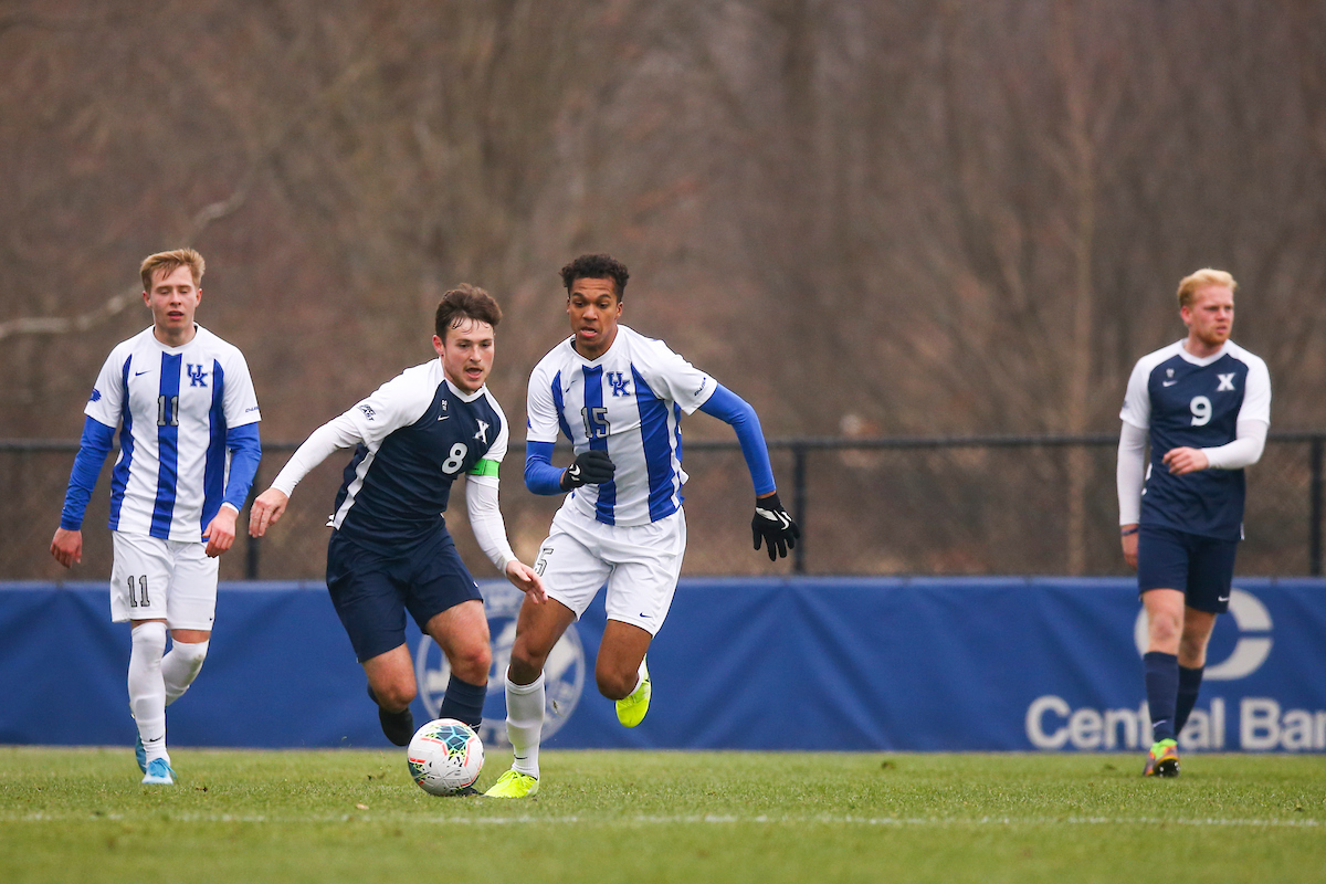 Brock Lindow.

Kentucky beats Xavier 2-1.

Photo by Grace Bradley | UK Athletics
