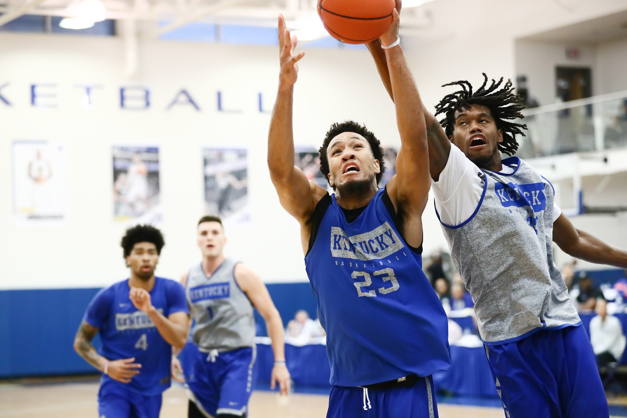 EJ Montgomery. Keion Brooks Jr.


Kentucky men's basketball Pro Day.


Photo by Elliott Hess | UK Athletics