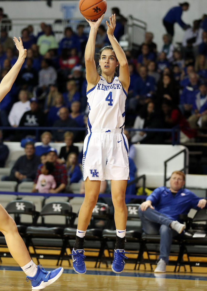 Maci Morris

Women's Basketball beat MTSU on Saturday, December 15, 2018. 

Photo by Britney Howard  | UK Athletics