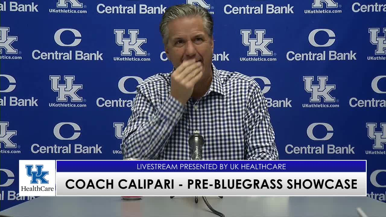 MBB: Coach Calipari - Pre-Bluegrass Showcase