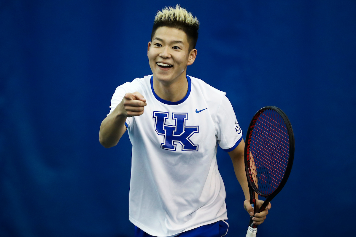 Kento Yamada.

Kentucky beat Memphis 4-1.

Photo by Chet White | UK Athletics
