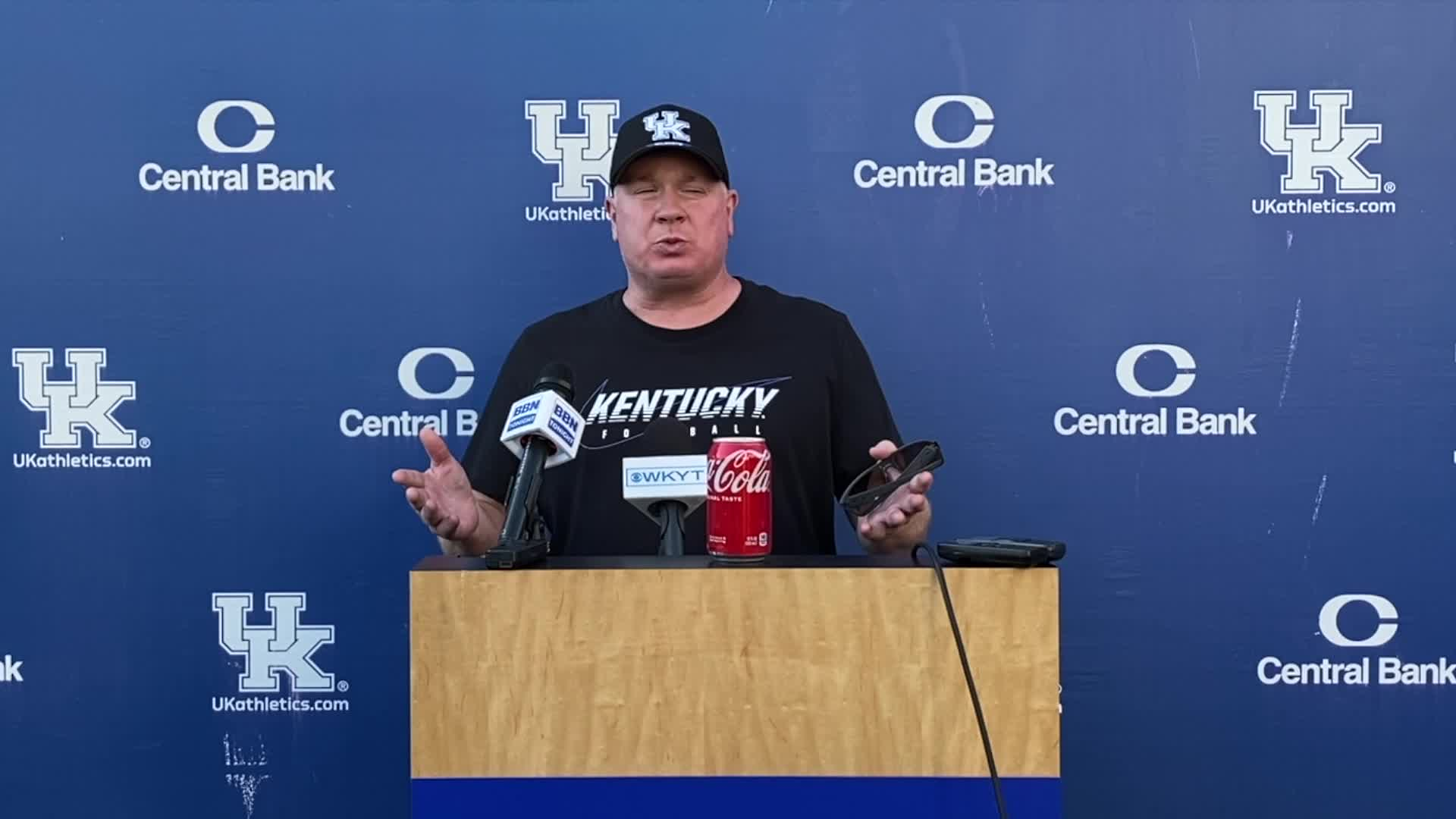 FB: Coach Stoops Post-Tuesday Practice