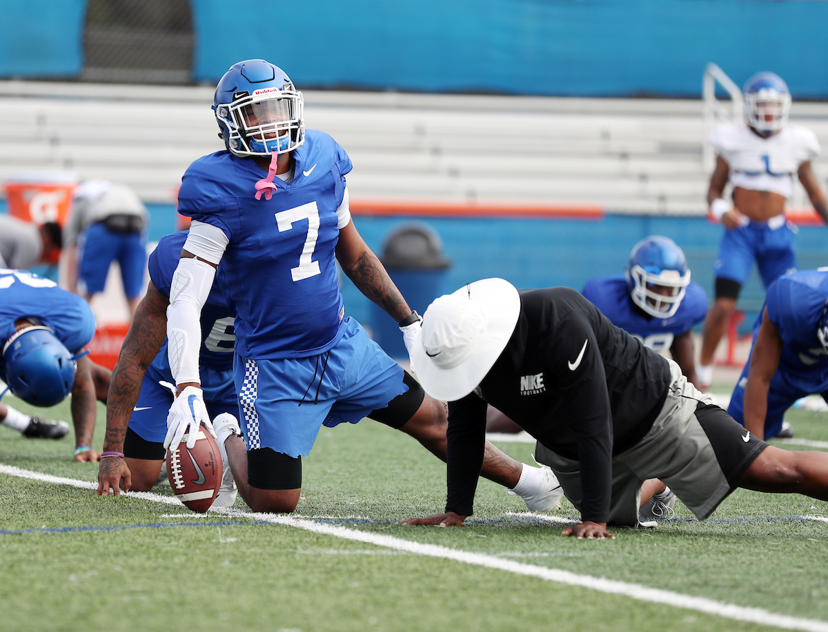 Bowl Practice Day 2.

Photo by Britney Howard  | UK Athletics