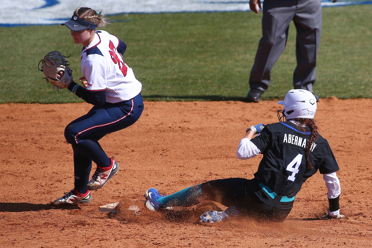 Renee Abernathy.

Kentucky wins both matches against Dayton.

Photo by Grace Bradley | UK Athletics