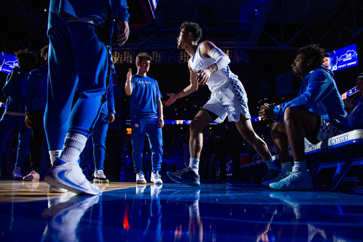 Johnny Juzang.

Kentucky beat Fairleigh Dickinson.

Photo by Chet White | UK Athletics