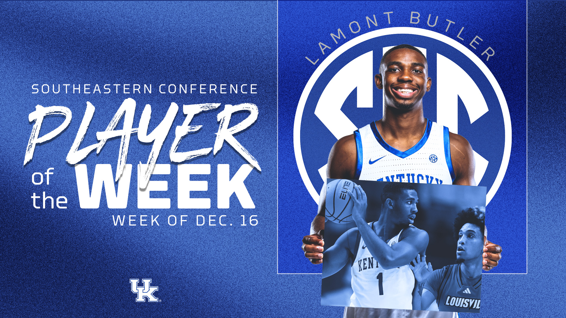 Lamont Butler Earns SEC Player of the Week Honors