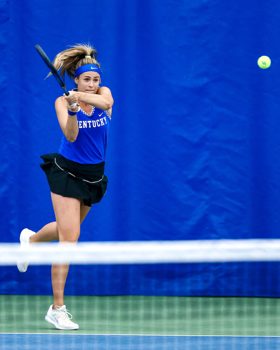 Carla Girbau.

Kentucky falls to Florida 4-2.

Photo by Eddie Justice | UK Athletics