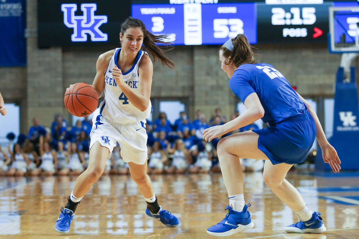 Maci Morris

Women's Basketball beat MTSU on Saturday, December 15, 2018. 

Photo by Hannah Phillips  | UK Athletics