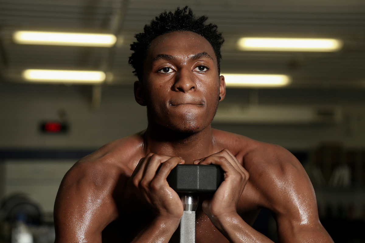 Big Blue Caravan. Somerset, Ky. Somerset Kroger. June 21, 2018.

Photo by Chet White | UK Athletics