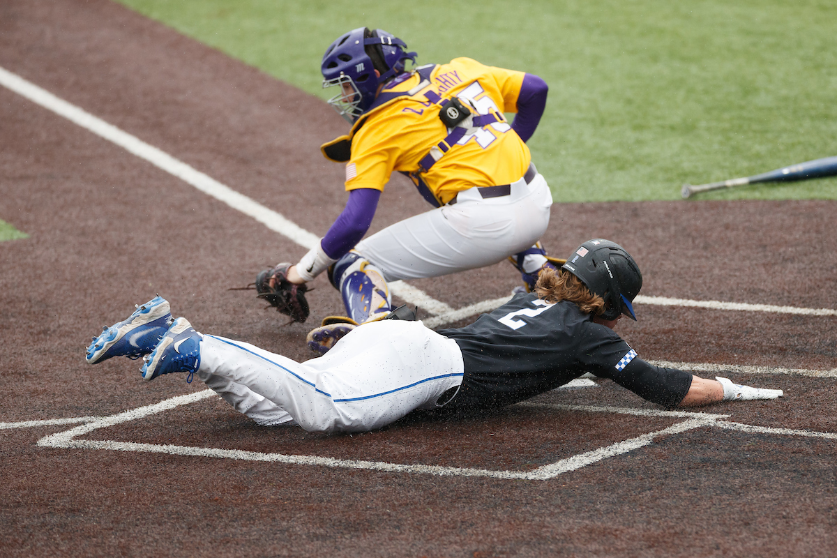 AUSTIN SCHULTZ.

Kentucky beats LSU, 13-4.

Photo by Elliott Hess | UK Athletics