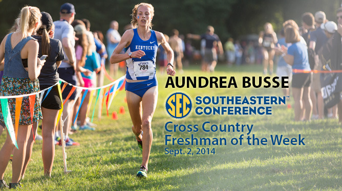 Busse Named SEC XC Freshman of the Week