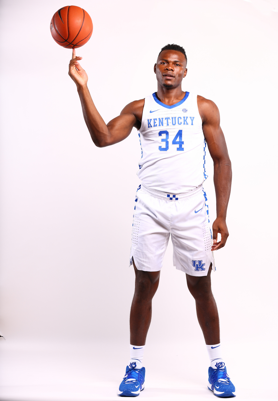 Oscar Tshiebwe.

Photo by Elliott Hess | UK Athletics