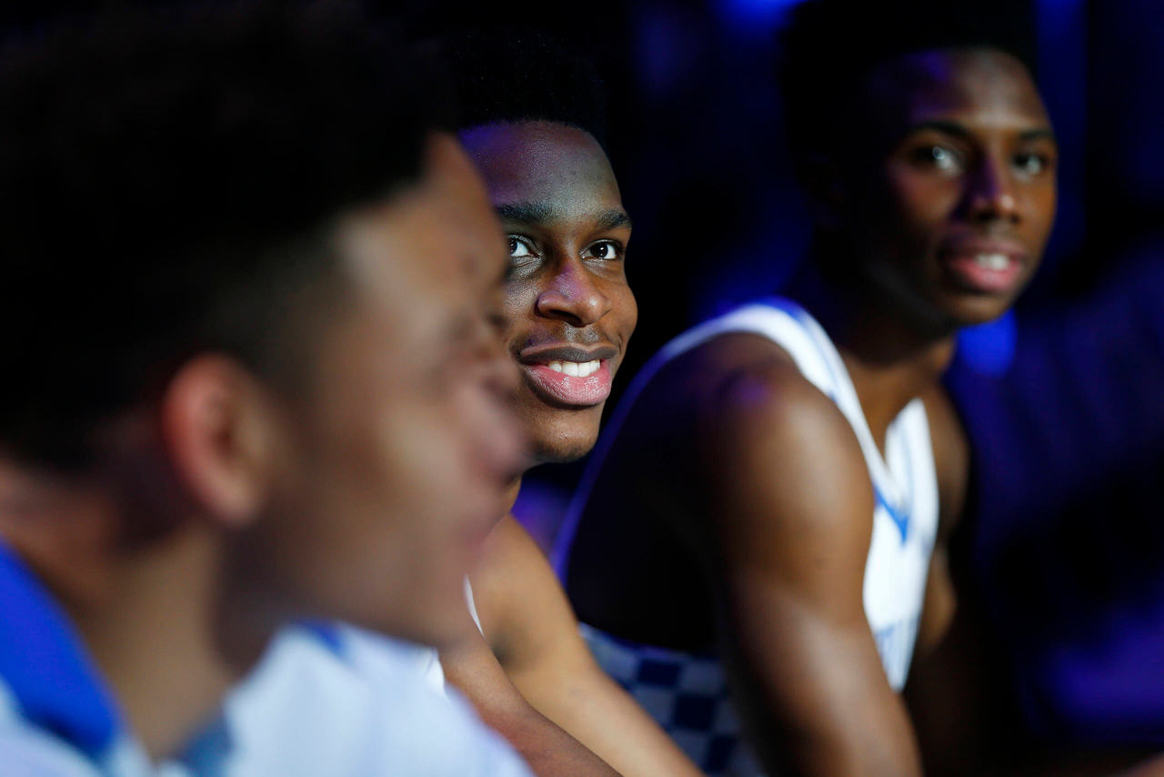 Shai Gilgeous-Alexander.

The University of Kentucky men?s basketball team beat Texas A&M 74-73 on Tuesday, December 9, 2018, in Lexington?s Rupp Arena.

Photo by Chet White | UK Athletics