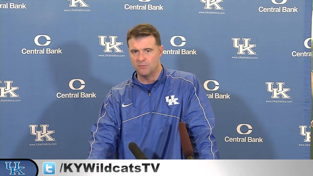 Kentucky Wildcats TV- Coach Mitchell - Pre-Missouri Press Conference