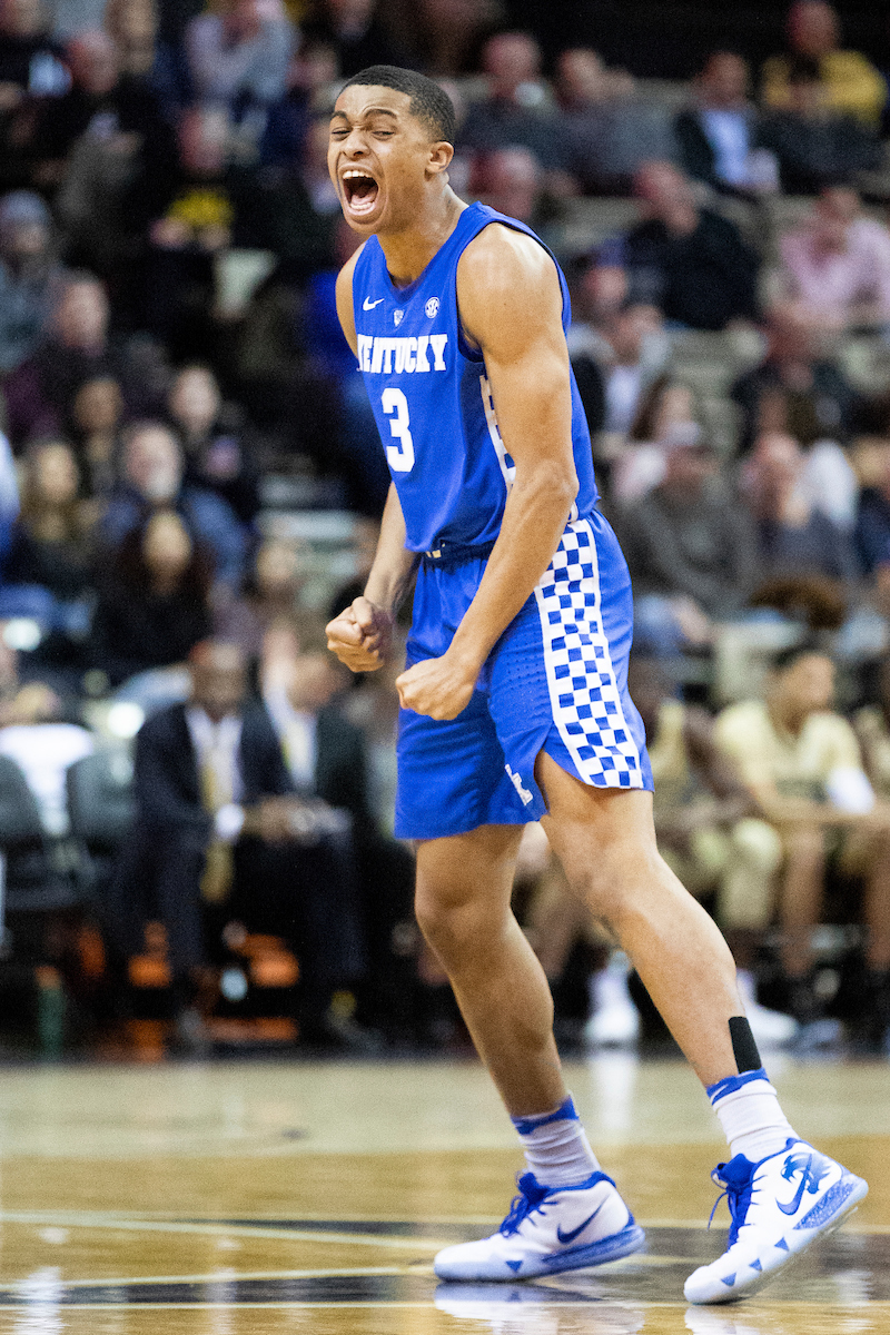 Keldon Johnson.

Kentucky beat Vanderbilt 87-52 on Tuesday, January 29, 2019, at Memorial Gym in Nashville, TN.

Photo by Chet White| UK Athletics