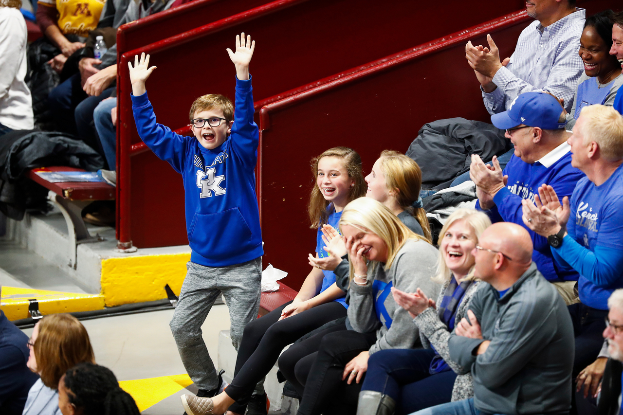 Fans. Craig Skinner.

Kentucky falls to Nebraska 3-0 in the NCAA Volleyball Sweet 16 at The Maturi Pavillion in Minneapolis, MN, on Friday, December 7, 2018.

Photo by Chet White | UK Athletics
