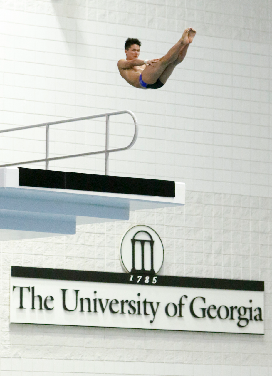 Photos from the morning portion of the final day of the 2019 SEC Swimming and Diving Championships in the Gabrielsen Natatorium at the University of Georgia in Athens, Ga., on Saturday, Feb. 23, 2019. (Casey Sykes)