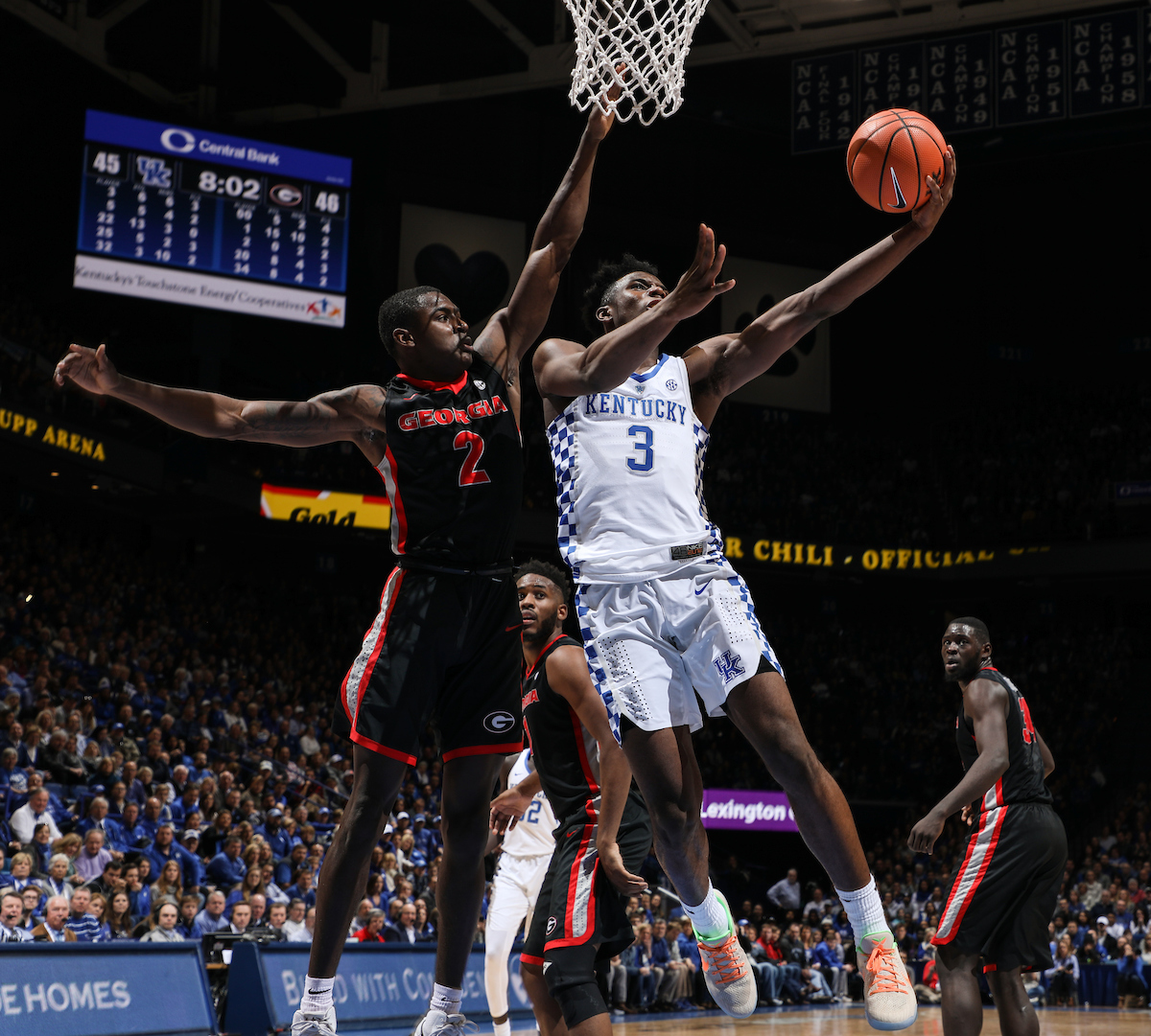 Hamidou Diallo.

The University of Kentucky men's basketball team beat Georgia 66-61 on Sunday, December 31, 2017 at Rupp Arena in Lexington, Ky.

Photo by Elliott Hess | UK Athletics