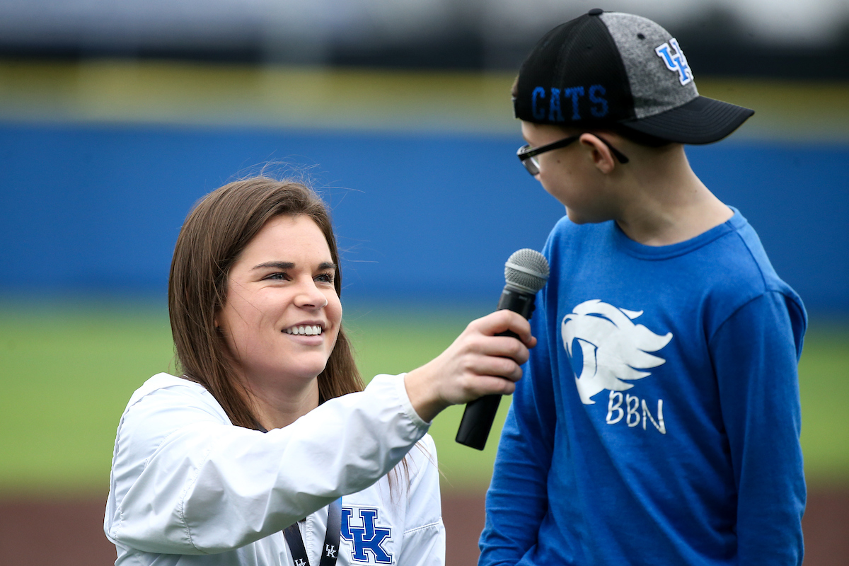 Fan. 

Kentucky beat Southeast Missouri State 9-4.

Photo by Eddie Justice | UK Athletics