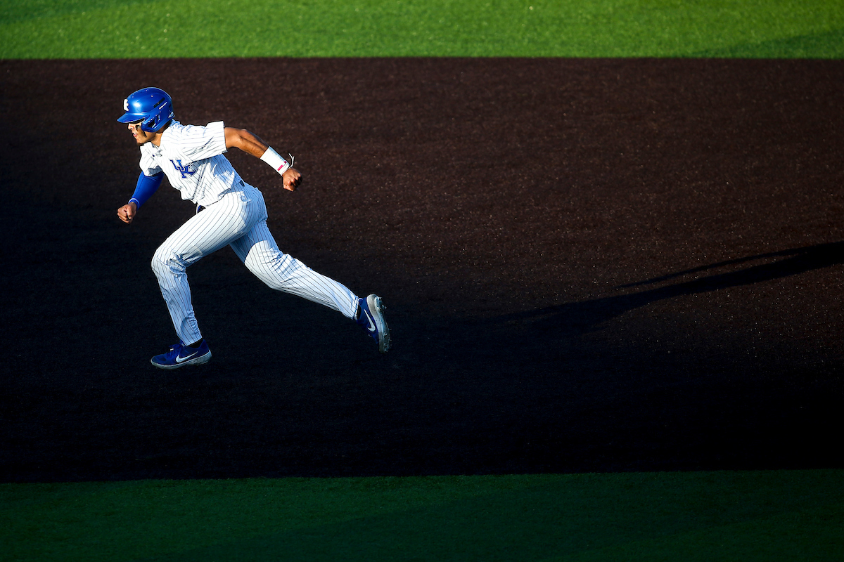 Devin Burkes.

Kentucky defeats Dayton 12-1.

Photo by Grace Bradley | UK Athletics