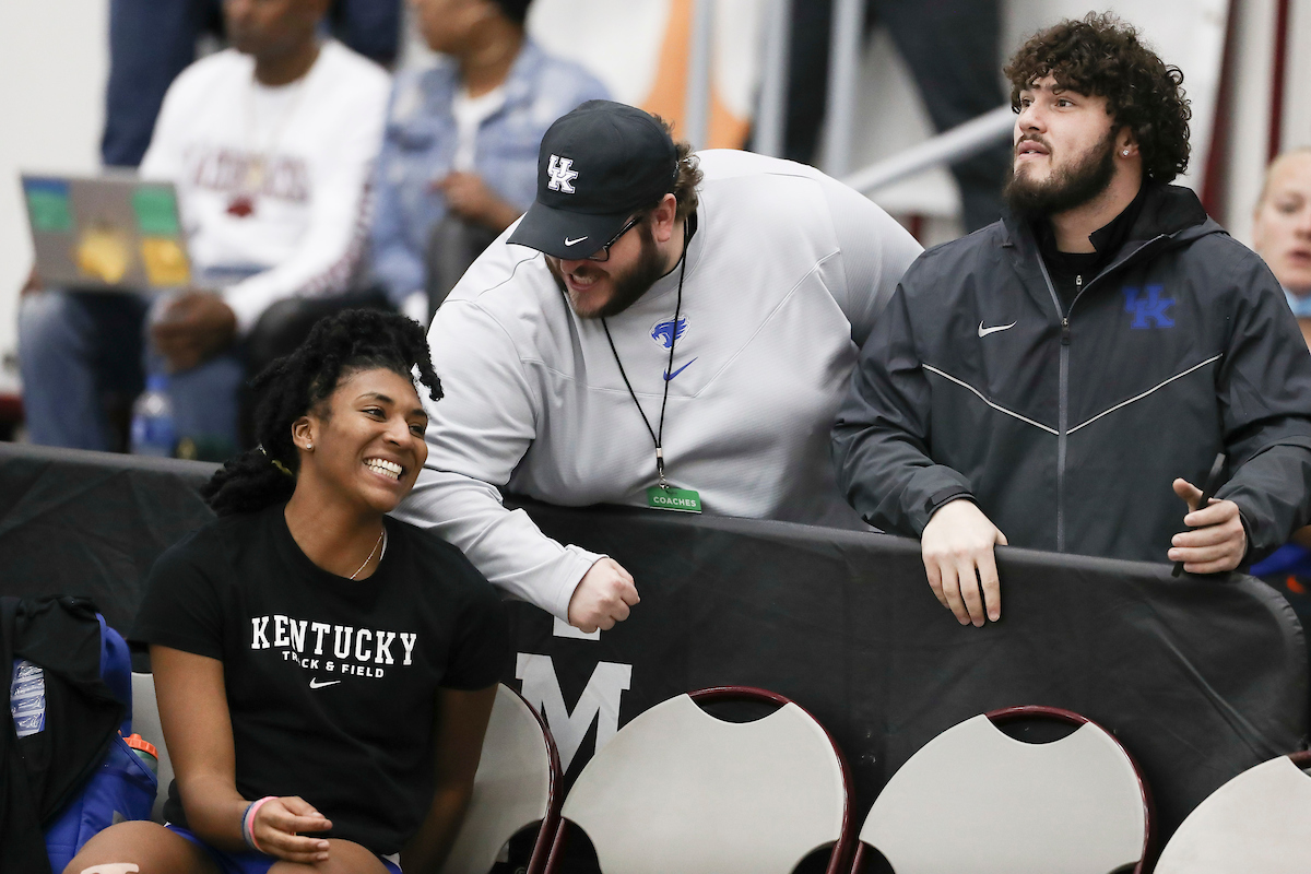 Annika Williams. Cory Thalheimer. 

Day 1. SEC Indoor Championships.

Photos by Chet White | UK Athletics