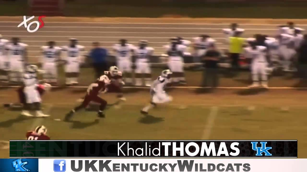 UK Football Signing Day 2013 - Khalid Thomas