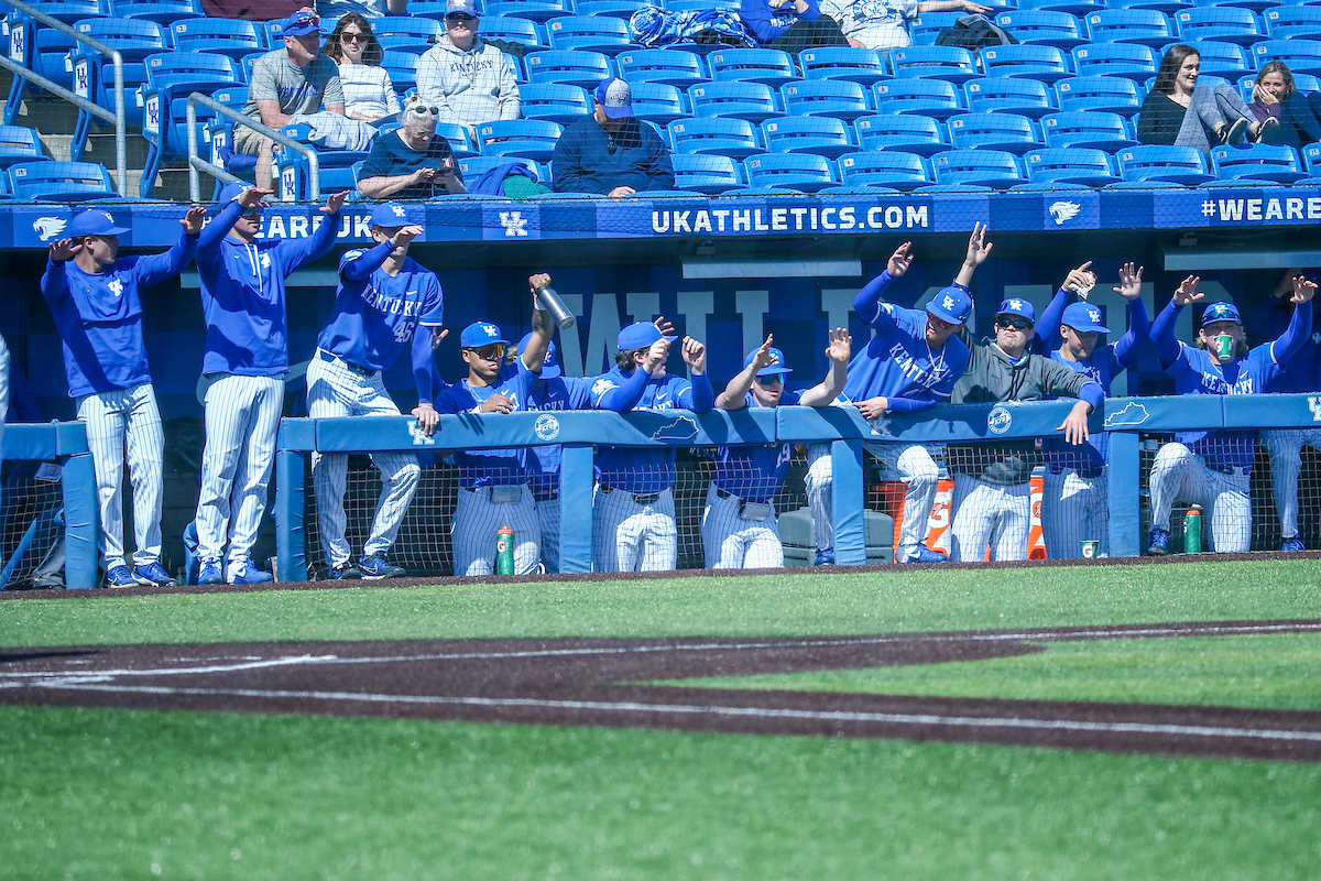 Team.

Kentucky defeats High Point 14-3.

Photo by Sarah Caputi | UK Athletics