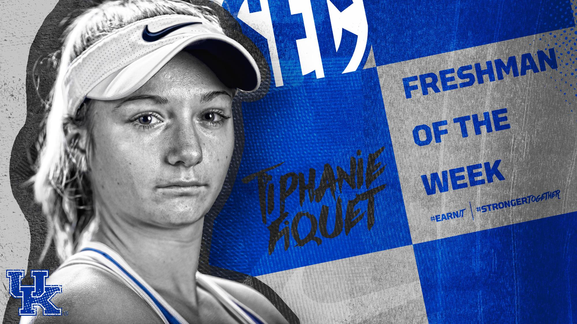 Fiquet Named SEC Freshman of the Week for Third Time